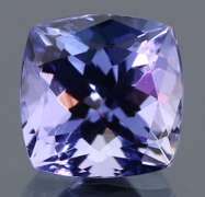 Bright! 1.90ct cushion cut Tanzanite
