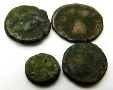 8 Ancient Roman Empire Coins