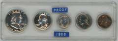 Superb Gem 5-piece 1955 US Proof Set in custom holder