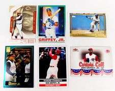 Lot of 6 Ken Griffey, Jr. Baseball Cards
