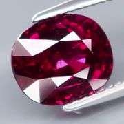 Ravishing 4ct rich violet pink Rhodolite Garnet