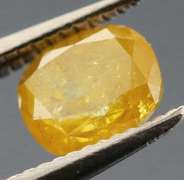Unique .44ct golden yellow Diamond