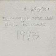 Rethink the Painting by Kostabi Original