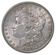 1891-S Morgan Silver Dollar