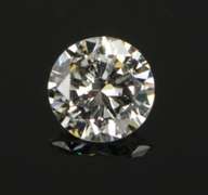 GIA 0.58 Ct Round Brilliant Cut G Color VS1 Clarity Diamond
