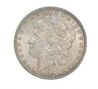 1887 Morgan Silver Dollar - Great Tone