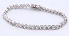 Group Lot of 4 Vintage 925 Sterling Silver Bracelets