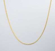 Pretty Double C Link Pendant Necklace