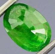 Stunning emerald green 2.03ct Tsavorite Garnet