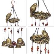 Resin Bird's Nest Wind Chimes Pendant Cross-Border Exclusively