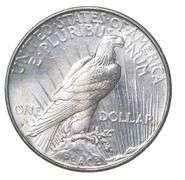 1934-D Peace Silver Dollar
