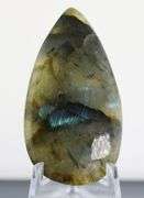 154.50ct needle fine and speckled patterned Labradorite