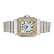 Cartier Santos Galbee 18K Yellow gold and stainless steel