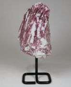 Collectors 3,755ct uncut pink Tourmaline in matrix