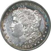 1880-S Morgan Silver Dollar