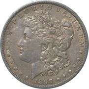 1897-O Morgan Silver Dollar