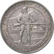 1925 Vancouver Centennial Commemorative Half Dollar