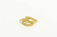 14K Yellow Gold Diamond Inset Heart Love Valentine Pendant