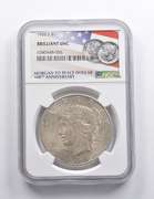BU 1926-S Peace Silver Dollar 100th Anniversary NGC