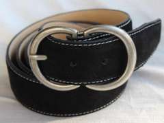 Classy Fine Quality Suede Belt, Made In Italy