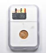 MS61 1909 $2.50 Indian Head Gold Quarter Eagle NGC