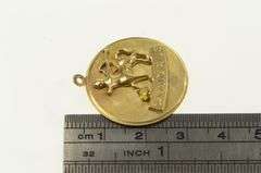 14K Yellow Gold Sagittarius Astrology Zodiac Star Sign Charm/Pendant