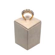 10K YELLOW GOLD DIAMOND RING