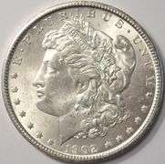 1902-O Morgan Silver Dollar, BU.