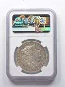 MINT ERROR AU55 1921-D Morgan Silver Dollar REV Struck Thru NGC