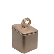 14K YELLOW GOLD VINTAGE RING WITH DIAMONDS