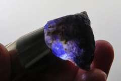 Collectors rich untreated 110ct uncut Iolite