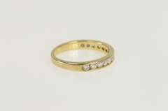 14K Yellow Gold 0.50 Ctw Classic Diamond Wedding Band Ring