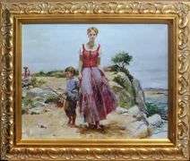 Hand signed Pino on canvas, limited edition with gallery framed