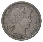 1900-O Barber Dime