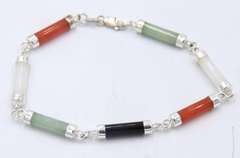 Group Lot of Vintage 925 Sterling Silver bracelets