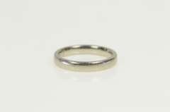 Palladium 3.0mm Classic Simple Wedding Band Ring