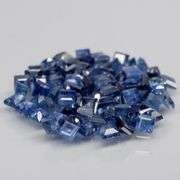 Heated only top blue 2.84ct Sapphire set