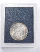 1882 Morgan Silver Dollar PICC Paramount Blue BU Unc