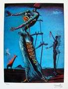 Salvador Dali, Burning Giraffe