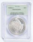 MS64 DMPL 1898-O Morgan Silver Dollar - Grade PCGS