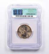 DBL Error MS65 2007 George Washington Dollar Miss Edge Lettering ICG