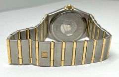 OMEGA UNISEX 34MM SS/YG CONSTELLATION 6.5IN BRACELET