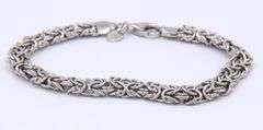 Group Lot of 4 Vintage 925 Sterling Silver Bracelets
