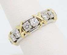 Tiffany & Co. Schlumberger Sixteen Stone Diamond Ring
