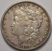 1902-O Morgan Silver Dollar Circulated