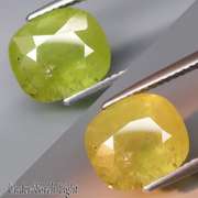 Ravishing 4.25ct cushion cut Russian Sphene