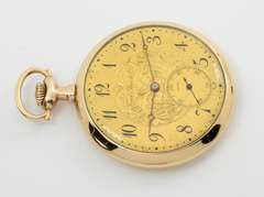 Elegant 1908 Longines GF Pocket Watch