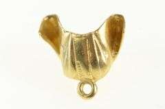 14K Yellow Gold Early Nurse Hat Bonnet Healthcare RN Charm/Pendant