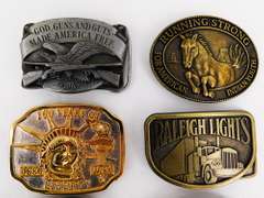 Nice Lot of 6 Vintage Belt Buckles
