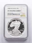 PF70 UCAM 2008-W American Silver Eagle NGC